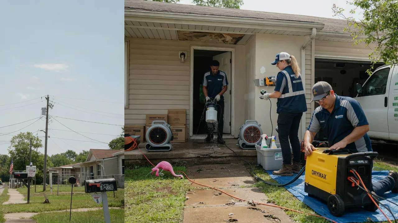 Storm Damage Water Removal in Berclair, TX near me